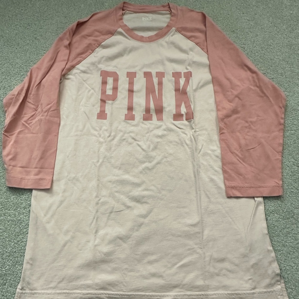 PINK Victoria's Secret - Women’s Size Medium - 3/4 Sleeve Shirt